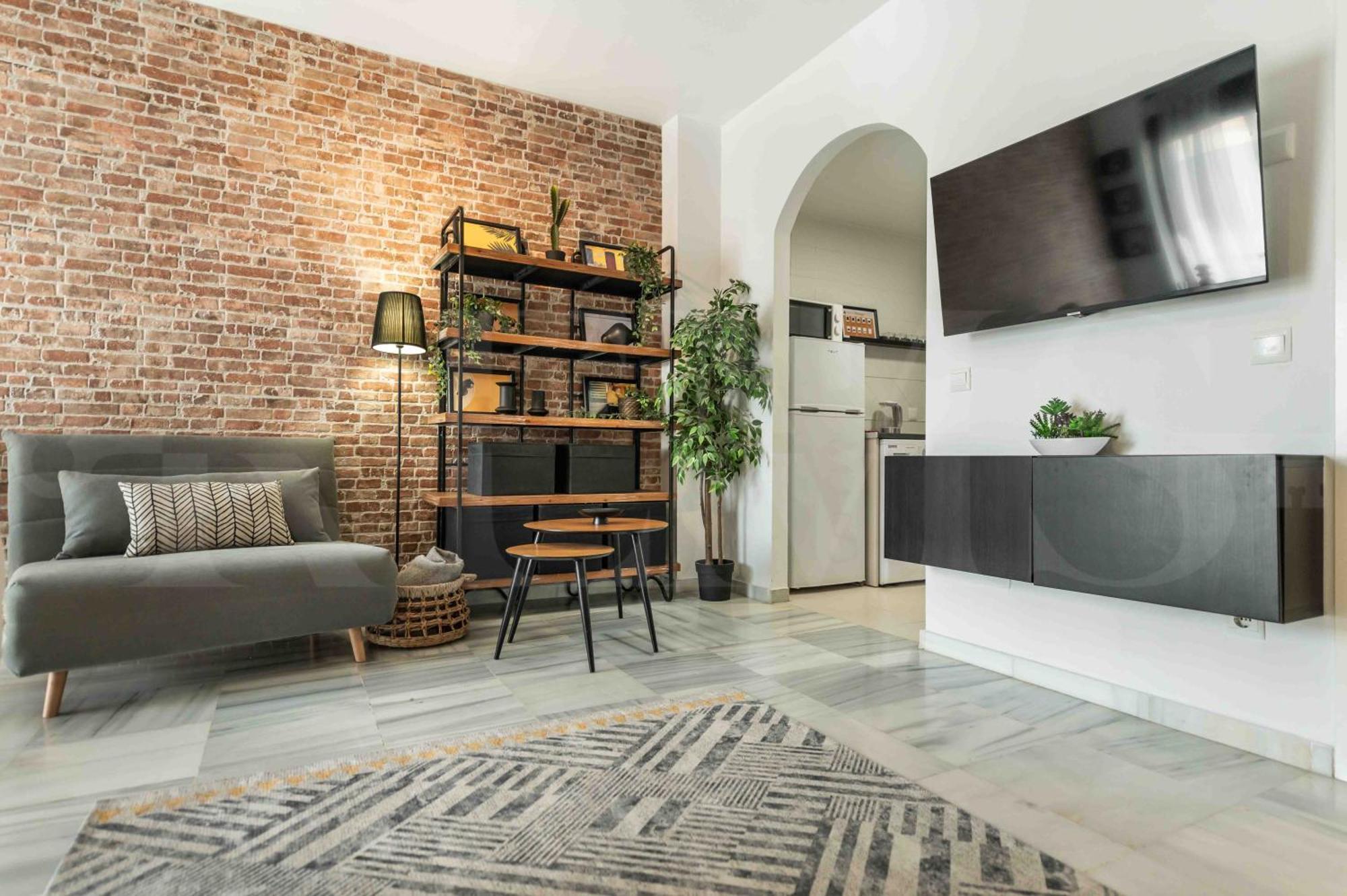 Modern Studio With Private Rooftop Terrace By Rems Málaga Extérieur photo